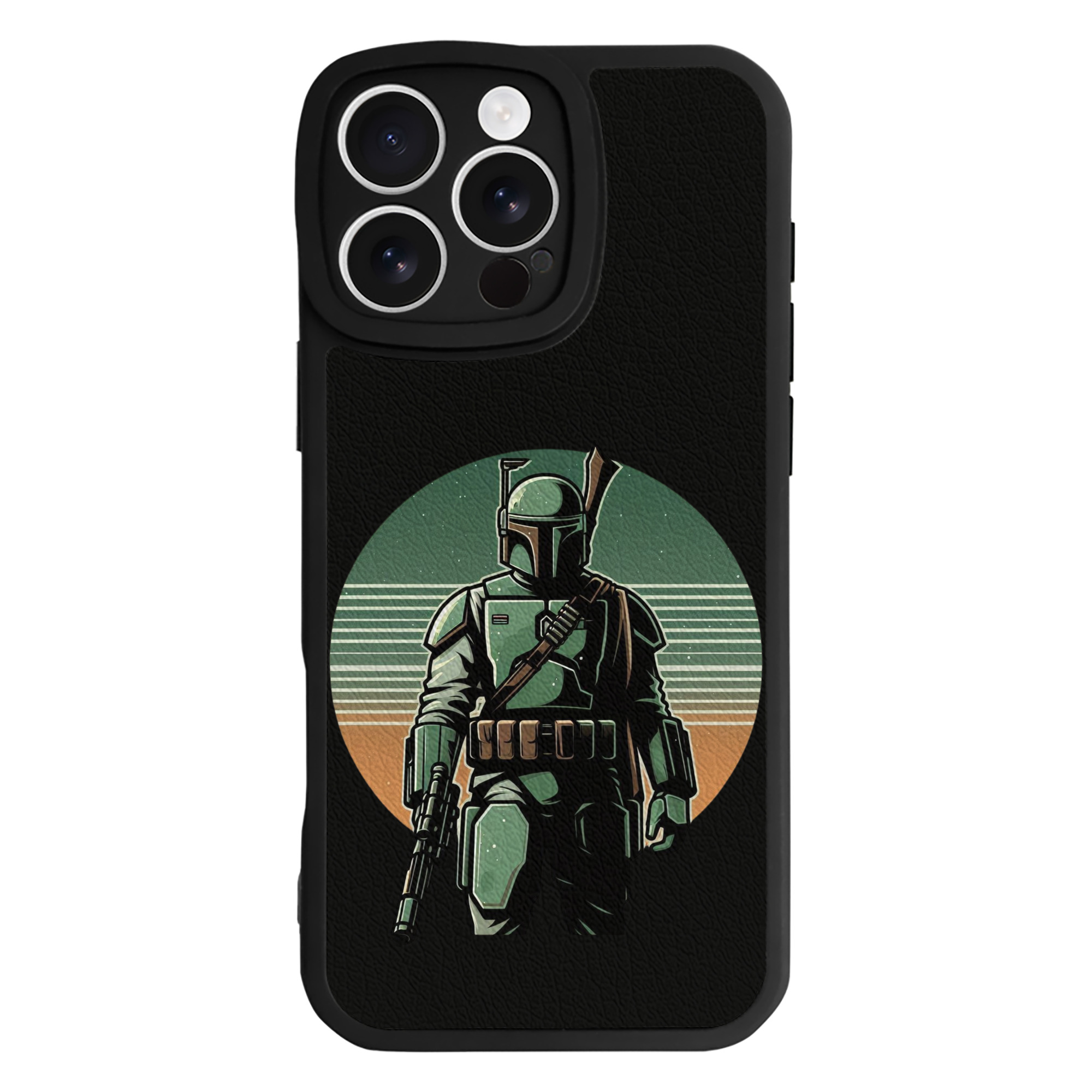 （画像用） スター・ウォーズ Star Wars 【iPhone 16シリーズ対応】シリコンスマホケース（レザー調） 材質：シリコン